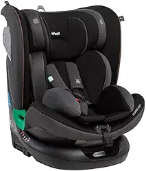 Cadeirinha Infanti, Nonna, com Giro 360°, Preto Noturno