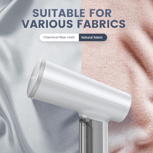 Plancha Vertical Vapor Viaje 1500W, FMK Vaporizador de Ropa con Respaldo de 325ml y Cable de 2m, Plancha Vapor Vertical para Ropa, Plancha de Viaje Compacta - imagen 6