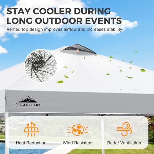 EAGLE PEAK 10x10 Pop Up Canopy