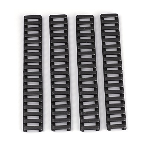Cache Rail En Caoutchouc Pour AR-15 Weaver 6 Pièces Tan Par Tippmann