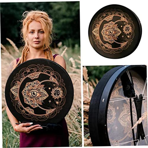 Eioflia Shamanic Drum Shamanic Alchemy Moon Drum Sound Healing Tool Shamanic Hand Drum Alchemical Moon Drum For Party Music Supplies #TOP2