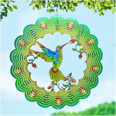 Hummingbird Wind Spinner by TIGGSY Cover