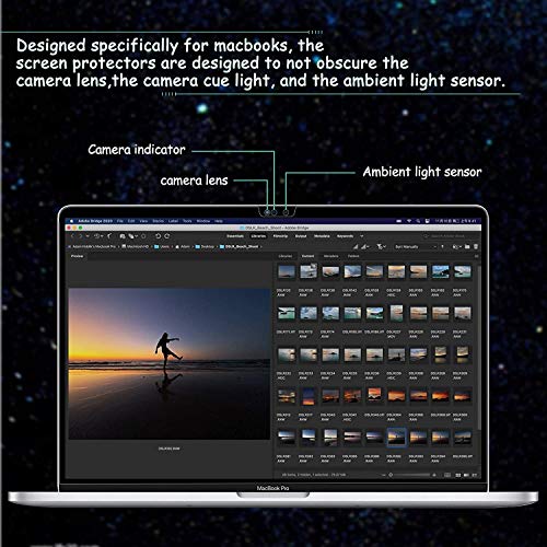 For Macbook Pro Screen Protector 15 Inch Anti-Glare Anti-Blue Light Screen Protector Filter,Eye Protection Blue Light Blocking Filter Compatible With New Macbook Pro 15 Inch 2019-2016 (A1707, A1990) #TOP2