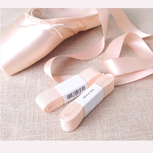 2m Ballet Pointe Shoes Stretch Ribbon Ballet Toe Reinforced Elastic Bands Satins Invisible Straps for Pointe Shoe4