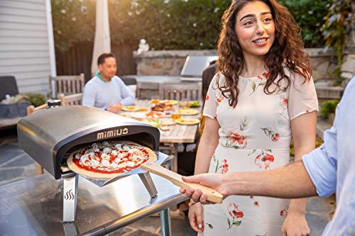 Mimiuo Portable Gas Pizza Oven with 13" Pizza Stone & 12 x 14 inch Foldable Pizza Peel - Universal Stainless Steel Gas Pizza Grilling Stove for Outdoor Cooking (Classic G-Oven Series) Mimiuo Portable Gas Pizza Oven with 13" Pizza Stone & 12 x 14 inch Foldable Pizza Peel - Universal Stainless Steel Gas Pizza Grilling Stove for Outdoor Cooking (Classic G-Oven Series)