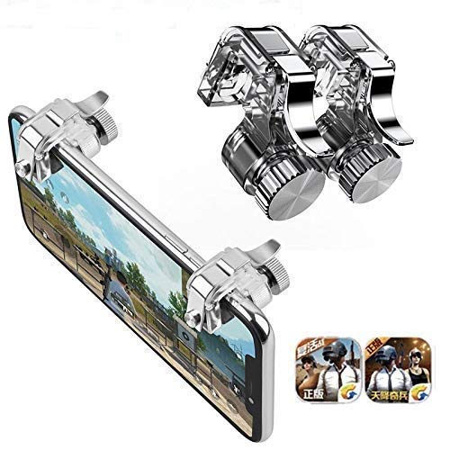 SPYKART™ PUBG Trigger R11 Mobile Gaming Controller Button triggers for All Smartphone (Metal)