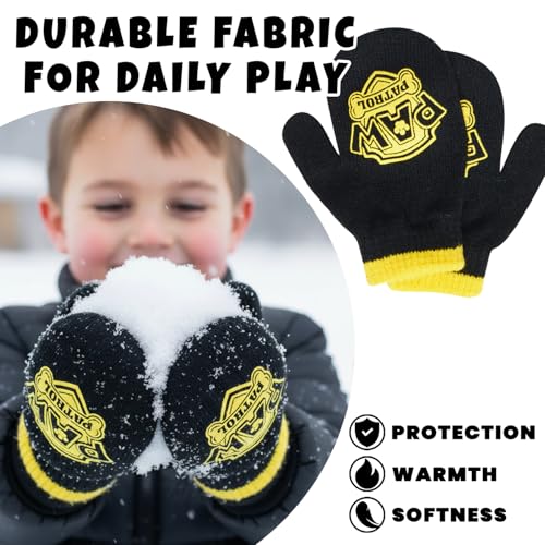 Image of Nickelodeon Paw Patrol Boys Winter Hat and Mitten or Glove Set (Age 2-7)
