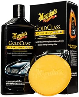Meguiar's G7016 Gold Class Carnauba Plus Premium Liquid Wax 16 Fluid Ounces