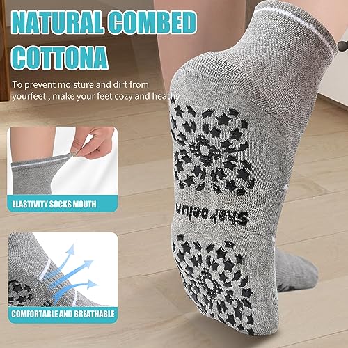 Non Slip Pilates Socks with Grips for Yoga, Barre, Grippy, Hospital, Ballet for Women with Arch Support.2