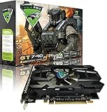 ViewMax GeForce GT 740 4GB GDDR3 128 Bit PCI Express (PCIe) DVI Video Card HDMI & HDCP Support CYBERWOLF Legendary Edition