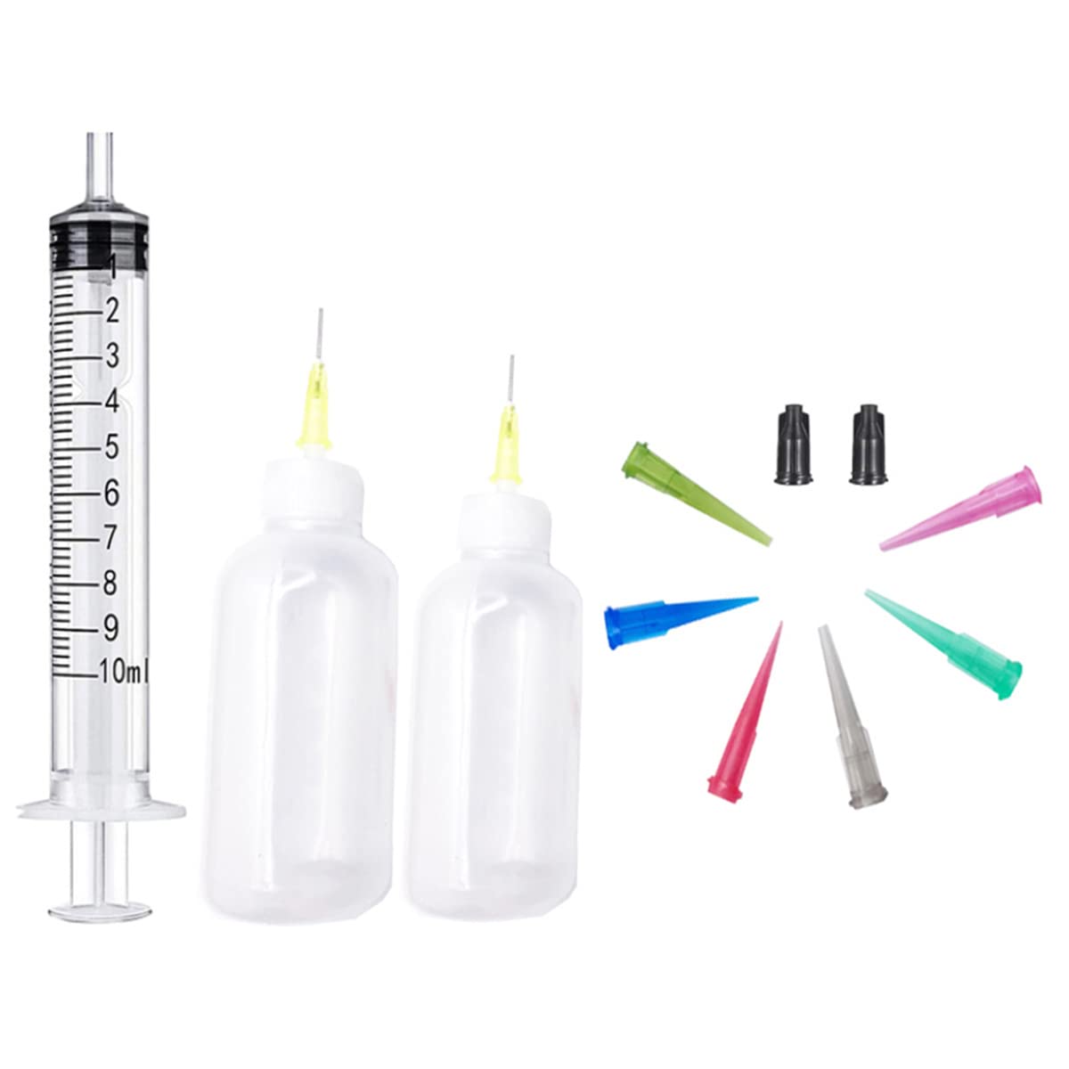 Botellas Aplicadoras Precisión 30ml Y 50ml - Dispensadores Líquidos Para Pegamento, Pintura