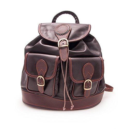 Zerimar Mochila Mujer Piel Natural Premium   Bolso   Mochilas Cuero     Color Marron
