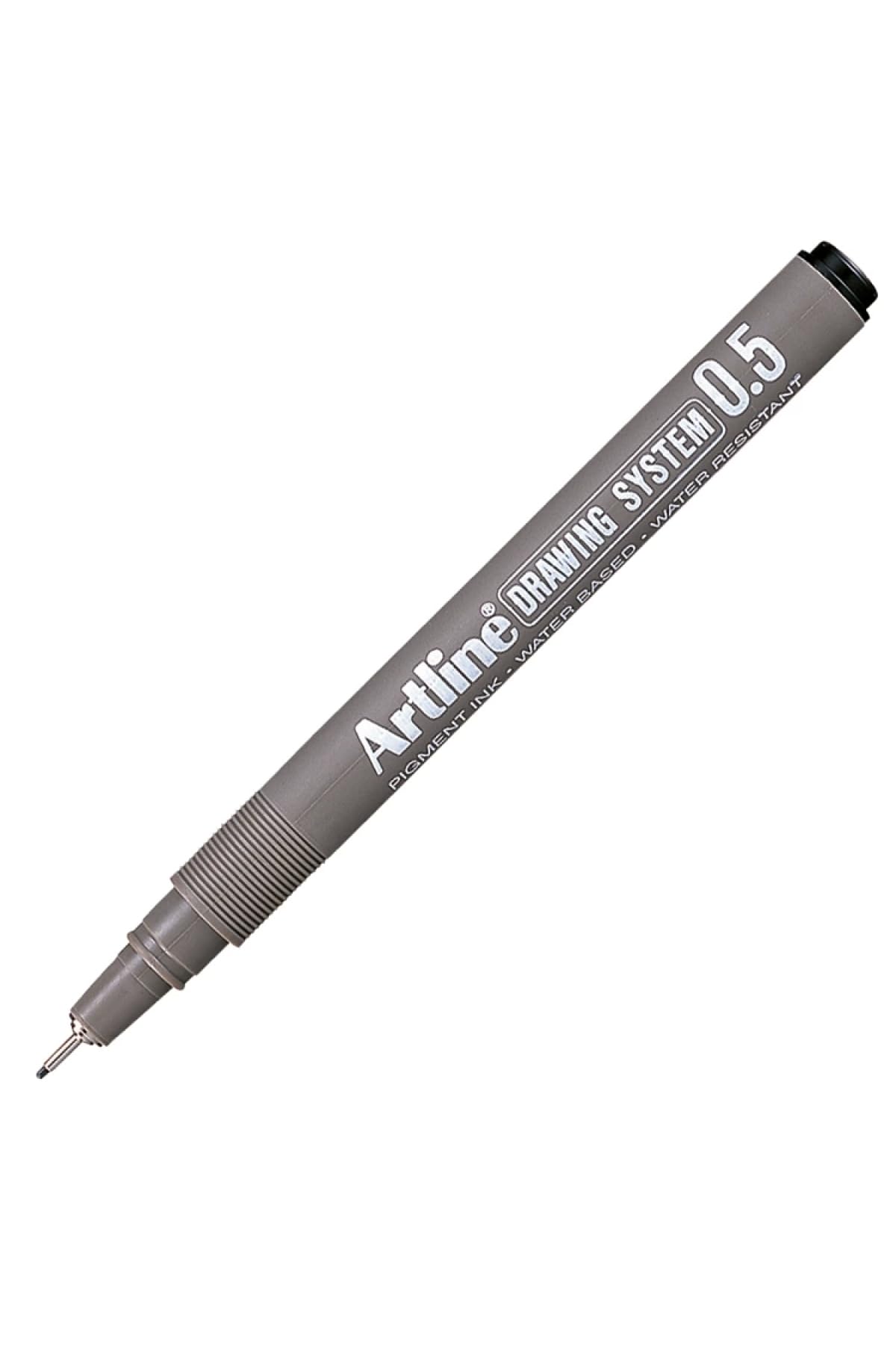 Artline EK-238 Teknik Çizim Kalemi, 0.5mm, Siyah