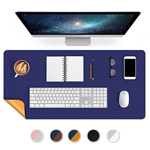 Office Desk Pad Desktop Protector 24 X 48 Inch Desk Blotter on Top