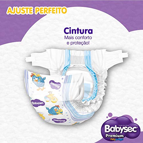Fraldas descartáveis Babysec Premium Galinha Pintadinha Flexi Protect, 12 Unidades, Tamanho XG 11 -