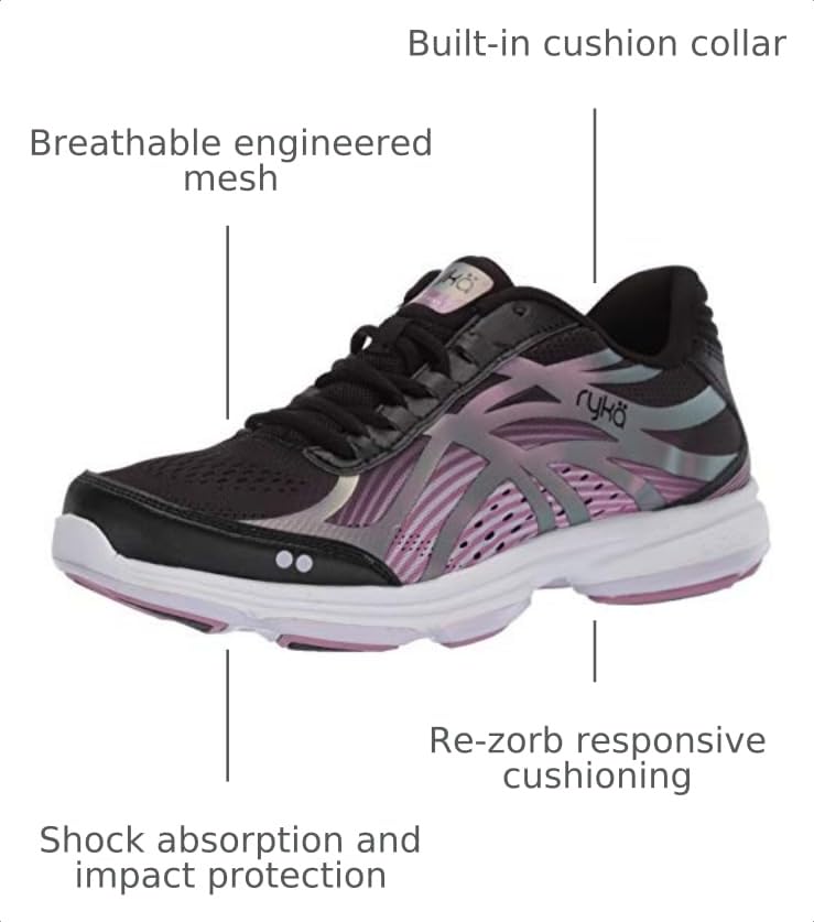 Image of Ryka Womens Devotion Plus 3 | Walking Shoes