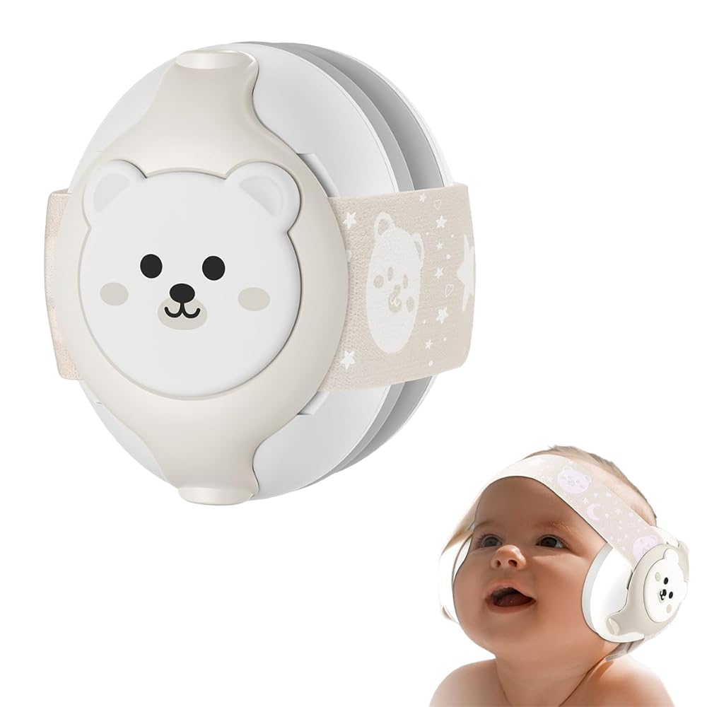 LYSIAN Baby Noise Reduction Earmuffs – Noise Cancelling Headphones for Infants and Kids, Perfect for Travel, Airplanes, Concerts, Fireworks. 25dB Sound Block-image-44