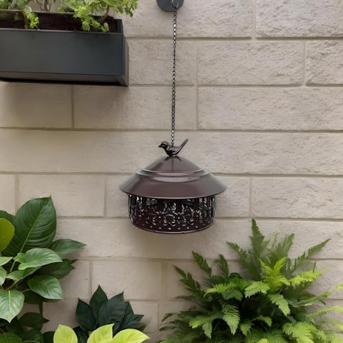 Soporte de incienso de metal decorativo e impermeable para terrazas de diseño 4