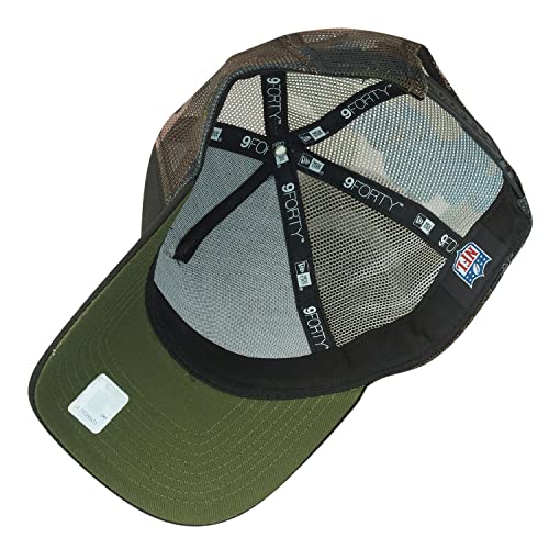 New Era Snapback Trucker Cap Seattle Seahawks Wood Camo - vue 6