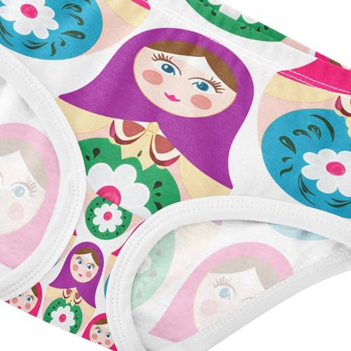Colorful Nesting Dolls Toddler Girls's Underwear 2T 202c12364