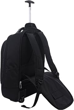 ECO Style Tech Exec Carrying Case (Rolling Backpack) for 17.3 Notebook - Black