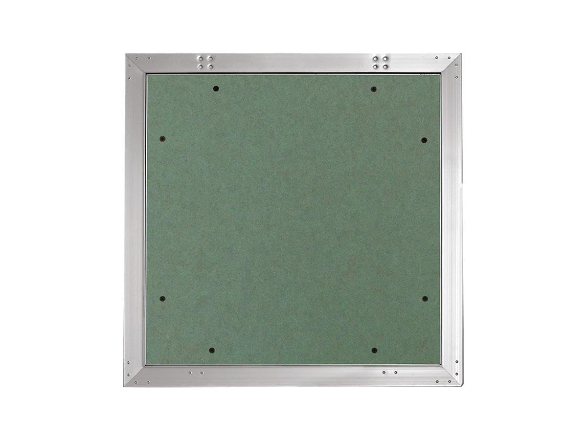 Botola Ispezione Cartongesso Idrorepellente Verde Spessore 12,5 mm Sportello Ispezione con Anta Estraibile Sportello Senza Cerniere per Parete o Soffitto Varie misure (CM 40X40)