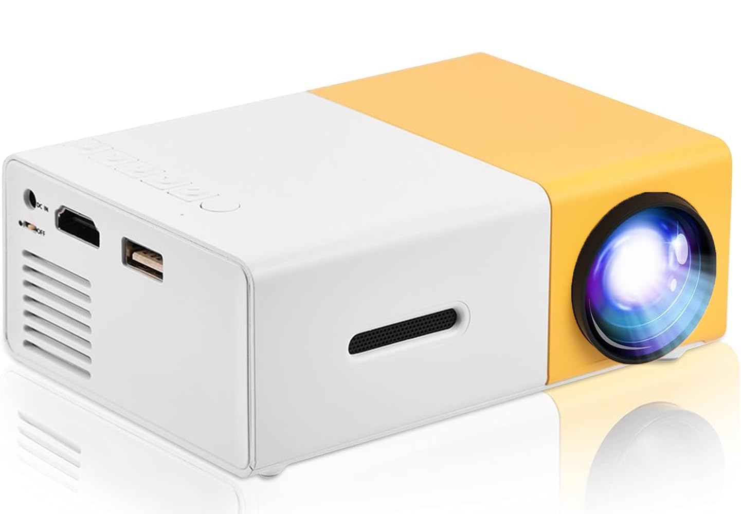 Mini Projector 720P 1200LM Home Theater Indoor Video Projector with USB, HDMI, SD Card Ports, Remote Control - Compatible with Smartphones, Tablets, and Laptops (Black)-image-26