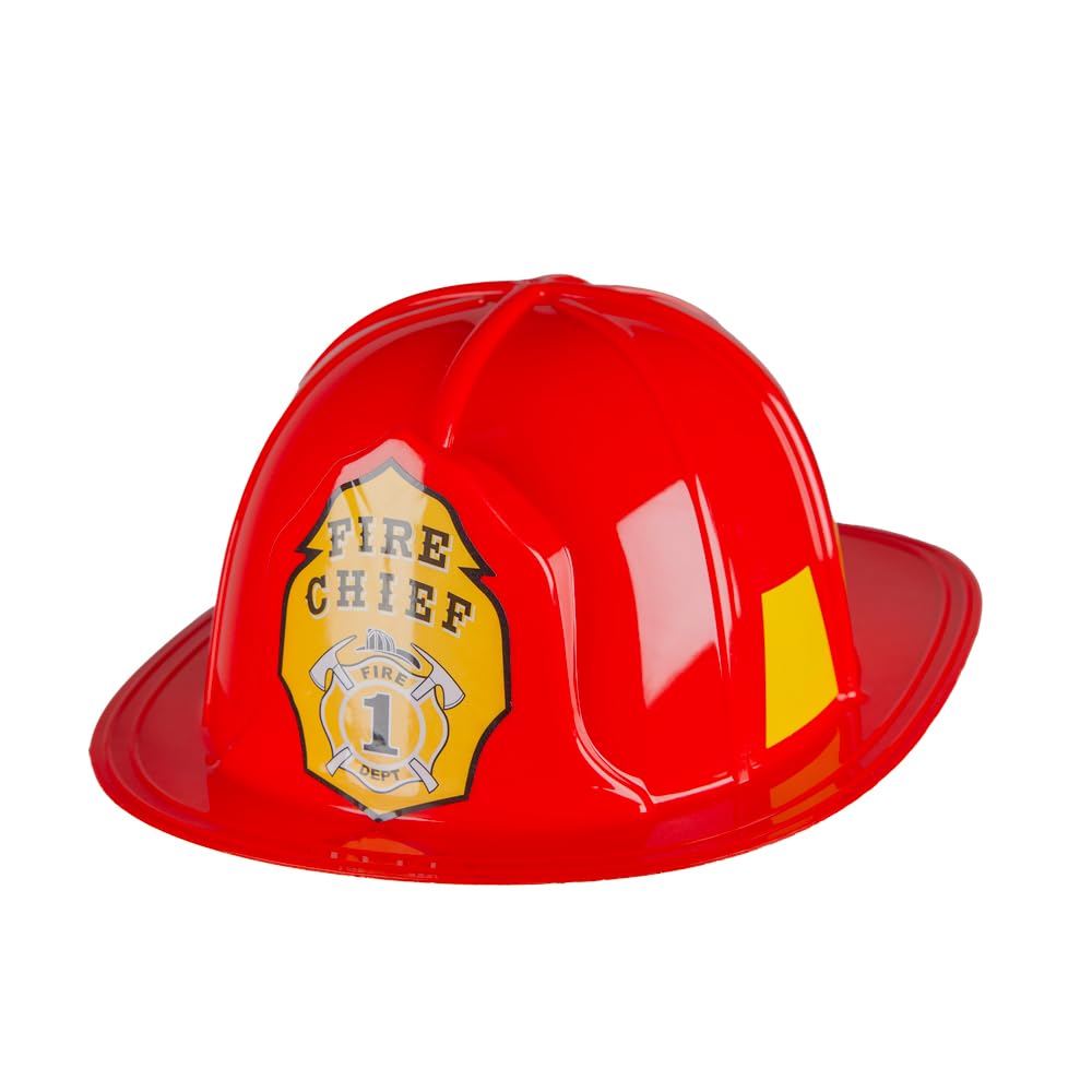 Wicked Costumes Adult Fire Chief Helmet Fancy Dress Hat