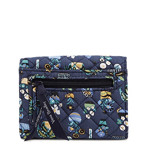 Image of Vera Bradley Women's Cotton Riley Compact Wallet With