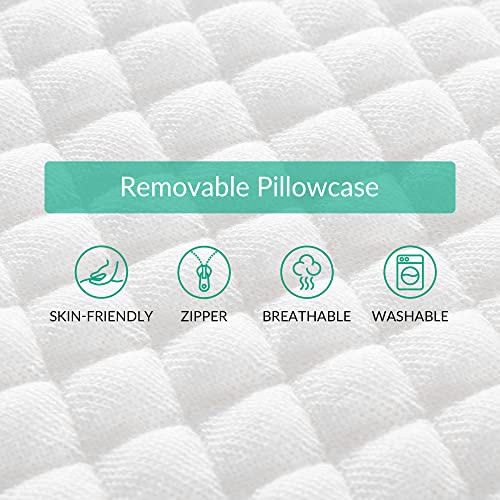 Am Aeromax 2.75 Inches Standard Size Hyper Slim Memory Foam Pillow For Stomach And Back Sleepers - Thin thumb #5