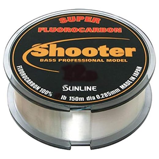 Sunline Fluorocarbon New Shooter Fishing Line, 12-Pound Test/150m, Natural Clear