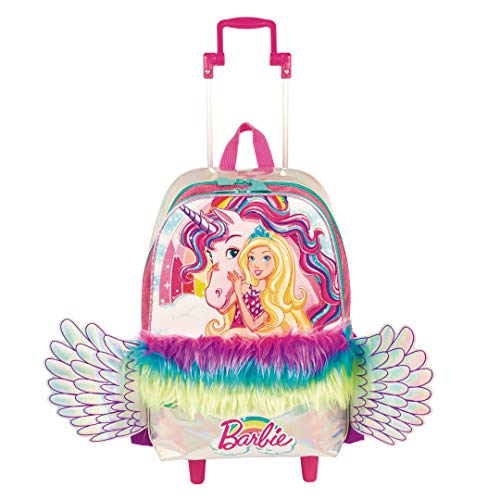 Kit Mochila Infantil Barbie Dreamtopia Lancheira Estojo Sestini
