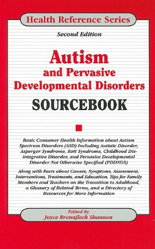 Buy Autism and Pervasive Developmental Disorders Sourcebook (Health Reference Series) — BookShops.in
