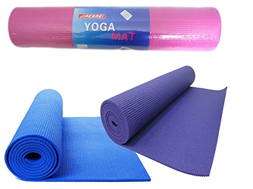 DollarItemDirect Yoga Mat 61 x 173 cm 5 mm Thick Case of 12