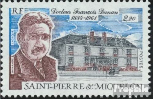 St. Pierre and Miquelon 544 (Complete.Issue.) unmounted Mint/Never hinged ** MNH 1987 Francois Dunan (Stamps for Collectors)