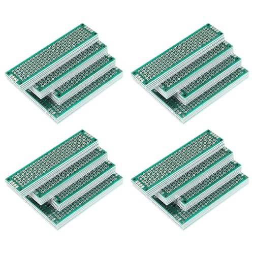 Placa de pruebas PCB doble cara para reparar circuitos y realizar experimentos sin errores