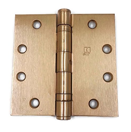 Hager 1279B00450045100 Architectural Hinge, 4.5"x4.5", US10 Finish (Pack of 3)