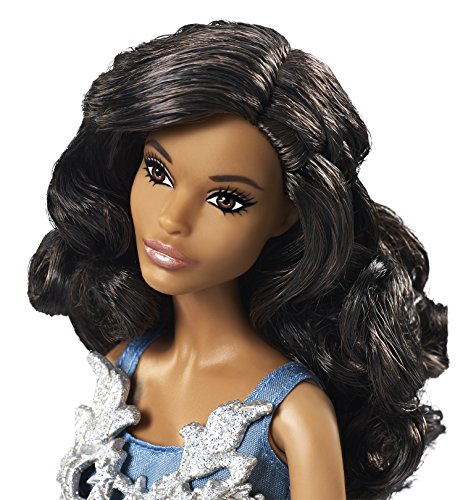 Barbie Mattel DGX99-2016 Holiday blauen Kleid – Bild 3