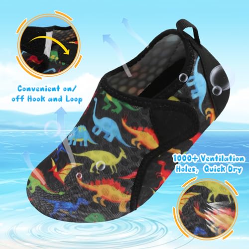 Besroad Kids Water Shoes Girls Boys Quick Dry Aqua Socks Barefoot Non Slip Beach Swim Surf Shoes2