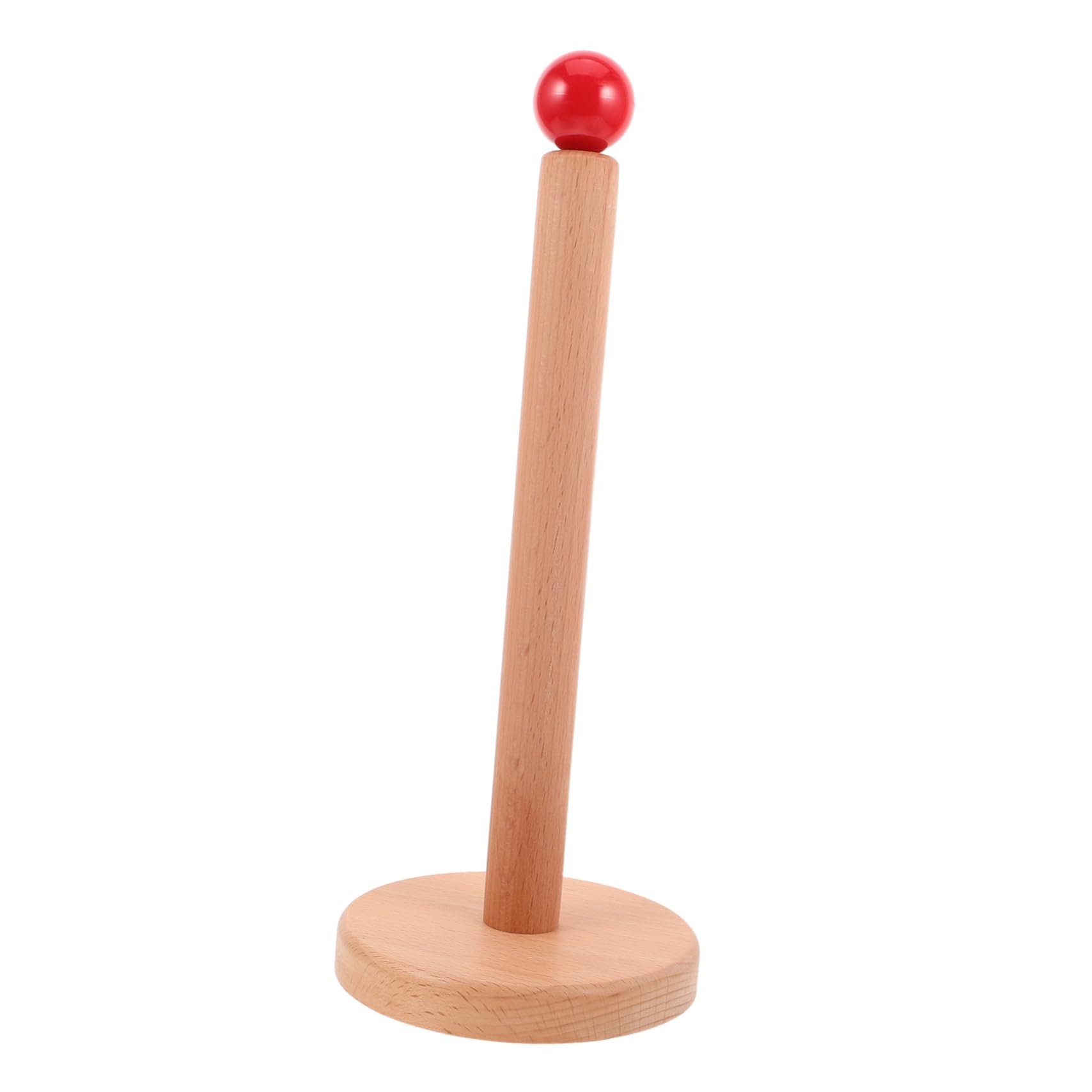 TOVINANNA Solid Wood Scrunchies Holder Stand Japanese Aesthetic Desktop Hair Accessories Organizer Versatile Hair Band Storage Rack for Durable Solid Wood Construction