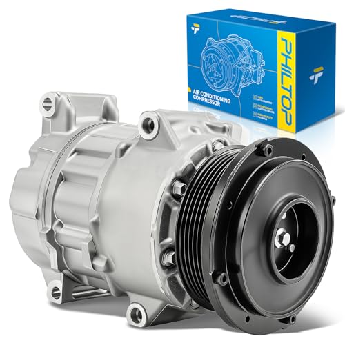 Image of PHILTOP 275769 NEW Air Conditioner AC Compressor with Clutch for Toyota Venza 2009, 2010-2015 2.7L,Highlander 2009-2013 2.7L | for Venza 2010-2015 2.7L, Replaces# CO20759C 4711019 883100E090 7512816 A75769 CO20759G C2186 AC1204120 2021672 140758NIP