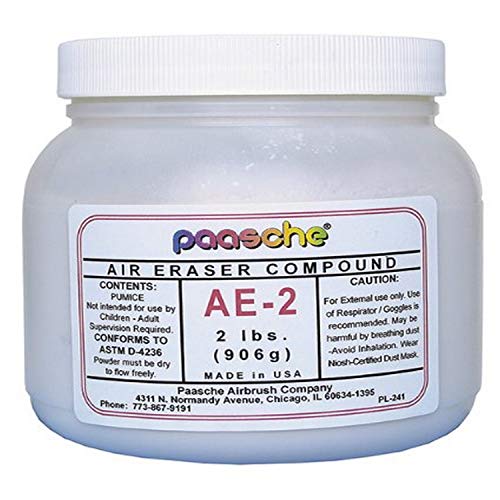 Paasche Airbrush AE-2 2-Pound Medium Cutting Etching Compound Pumice