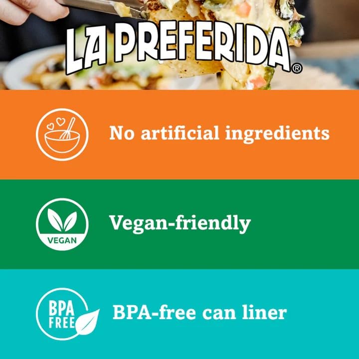 Image of La Preferida Refried Beans with Jalapenos, 16 Oz (Pack of 12)