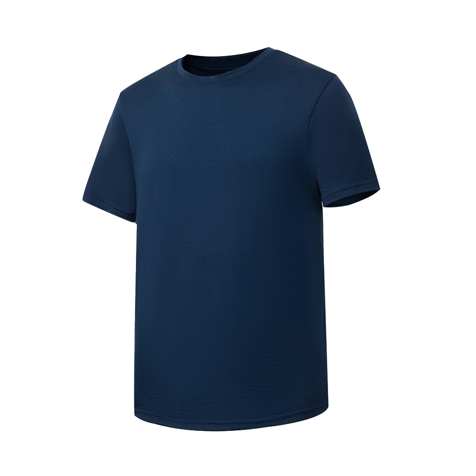 Conteggio del Filo 90S 100% Lana Merino Maglietta Leggera per Strato Base, Unisex Ultrafine 90S Maglietta Termica Traspirante
