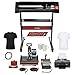 Price comparison product image 5 in 1 Heat Press Swing Transfer Sublimation Vinyl Cutter and Printer SignCut Pro Software Complete Business Bundle, Accessories and Consumables Included