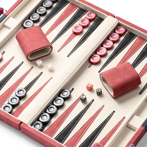 Set clásico de Backgammon 15 pulgadas para adultos miniatura 6