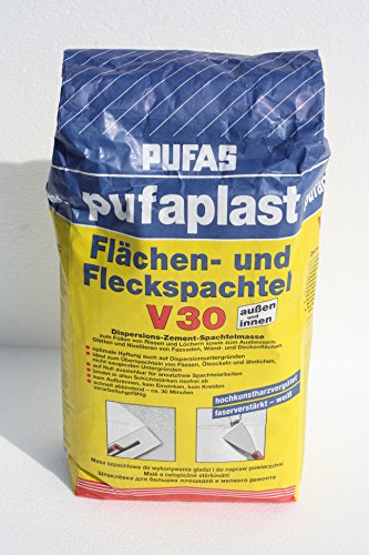 Preisvergleich Produktbild Pufas Pufaplast V30 - Dispersions Zement Spachtelmasse - außen und innen 5 kg