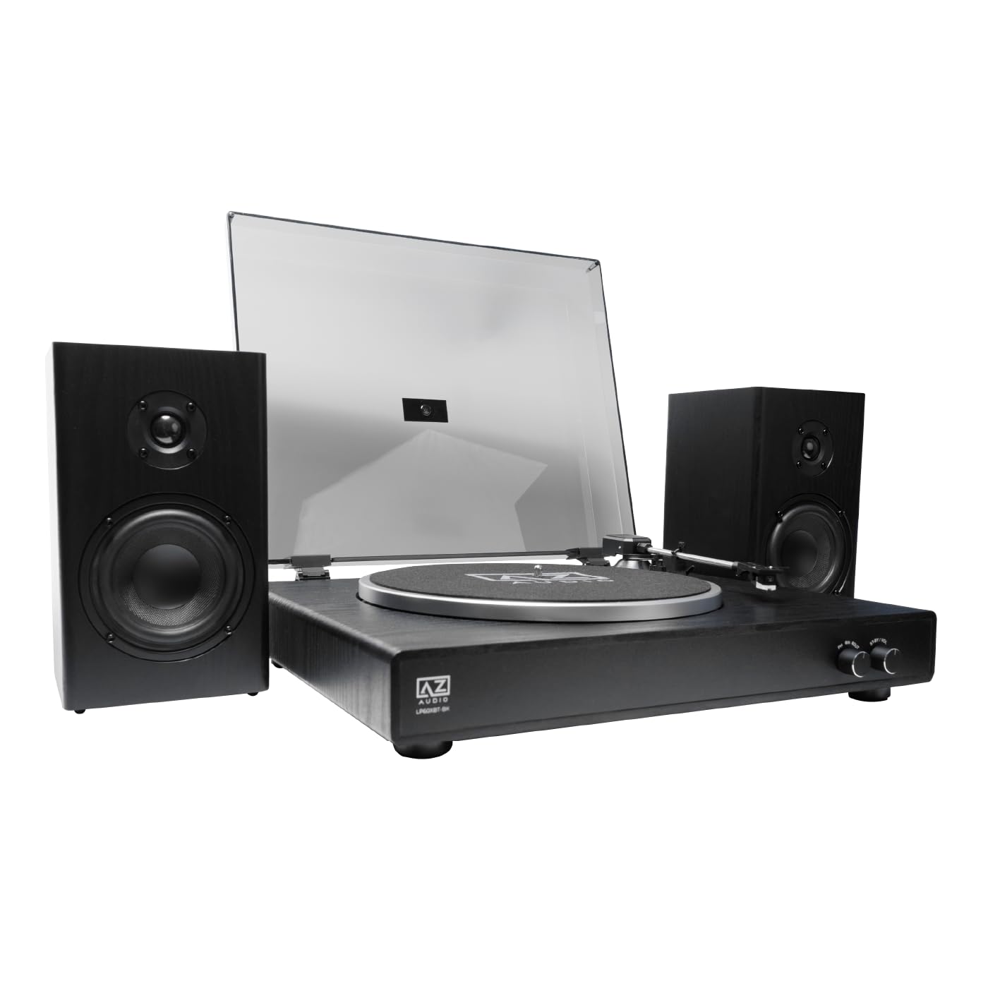 Toca Discos Bluetooth com Caixa de Som AZ Audio AZ-LP60XBT Vinil
