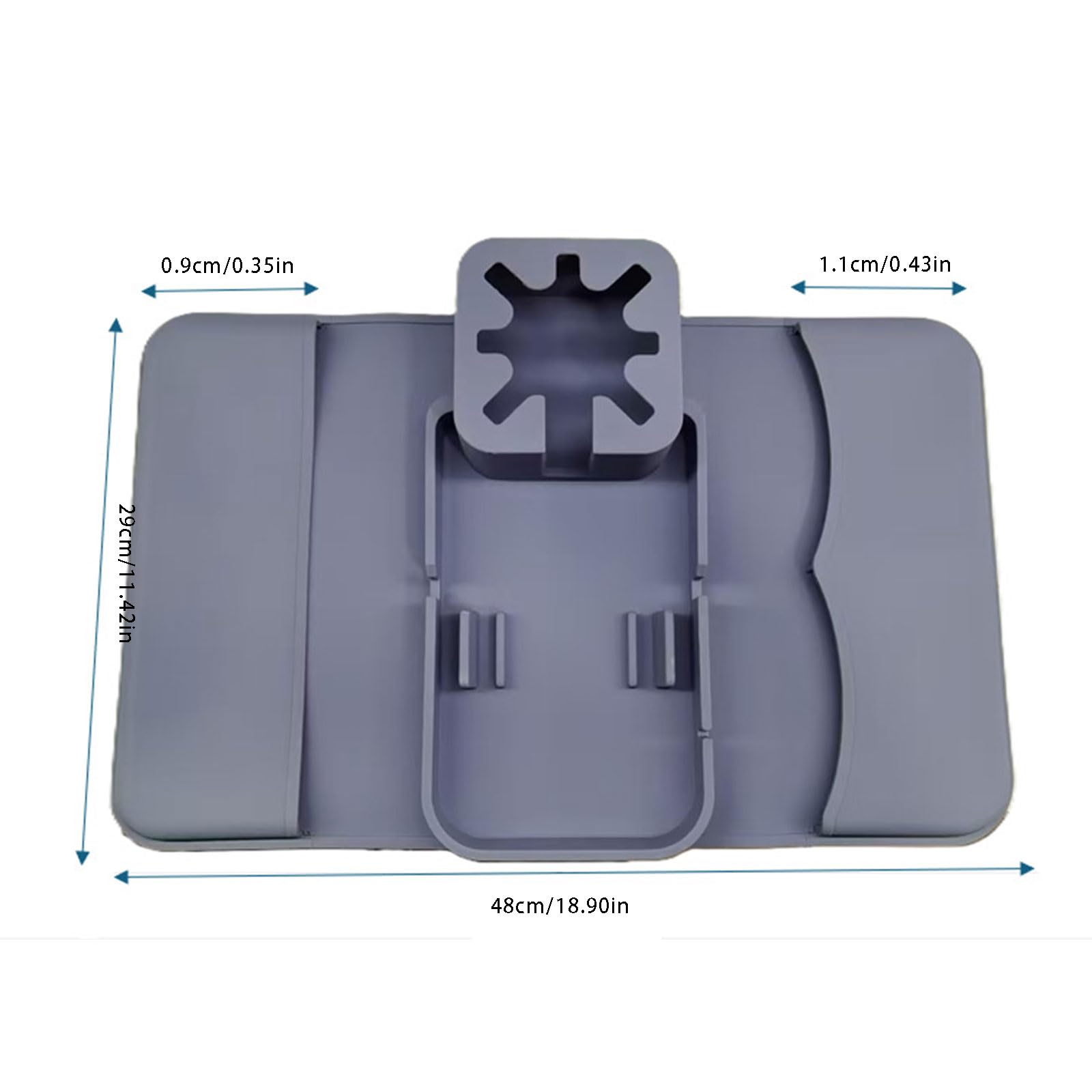 Bandeja para reposabrazos de sofá común, diseñada para sillones anchos, incluye bolsillos dobles para artículos esenciales, bandeja para reposabrazos de sofá