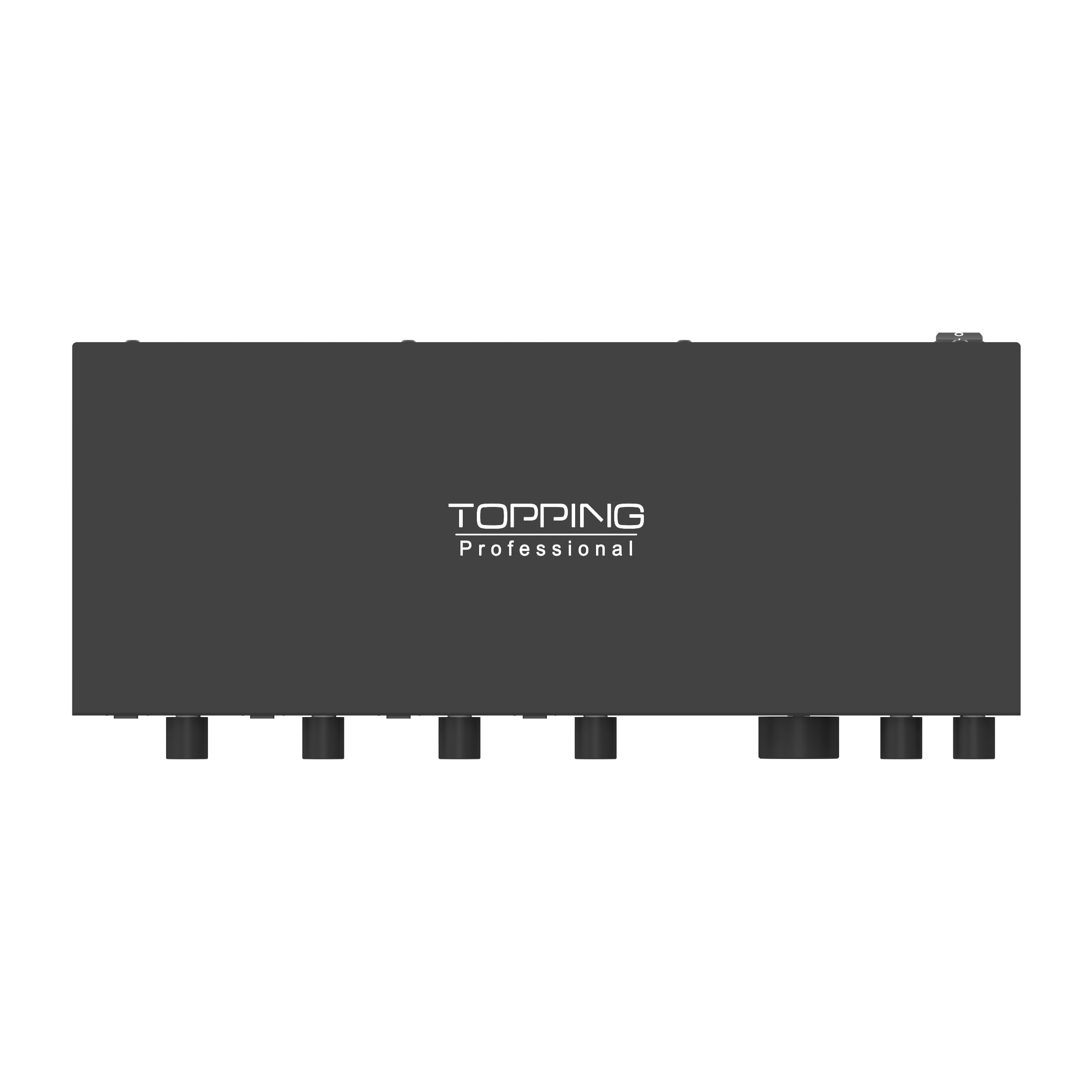 Topping Professional E4x4 Pre, interface audio USB avec 4 entrées et 4 sorties à 24 bits 192 kHz